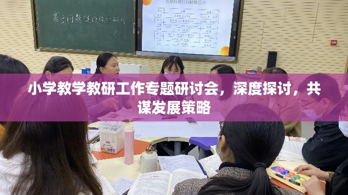 小学教学教研工作专题研讨会，深度探讨，共谋发展策略