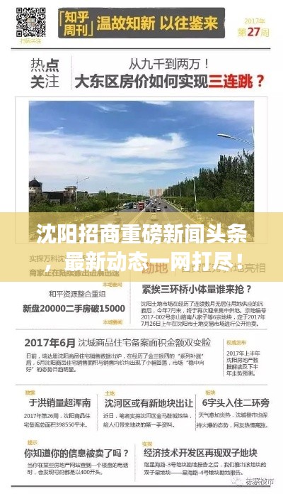 沈阳招商重磅新闻头条，最新动态一网打尽！
