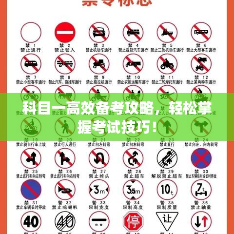 科目一高效备考攻略，轻松掌握考试技巧！