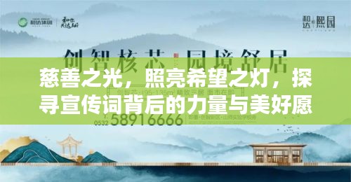 慈善之光，照亮希望之灯，探寻宣传词背后的力量与美好愿景