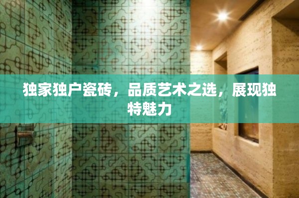独家独户瓷砖，品质艺术之选，展现独特魅力