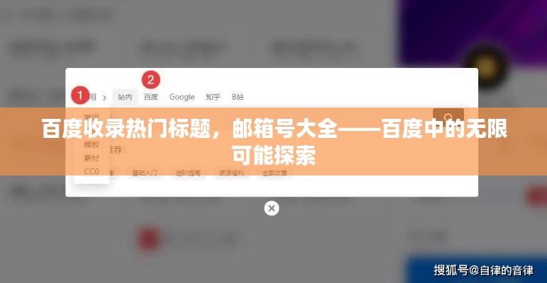 百度收录热门标题，邮箱号大全——百度中的无限可能探索