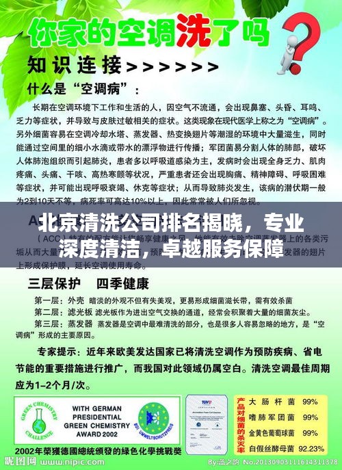 北京清洗公司排名揭晓，专业深度清洁，卓越服务保障