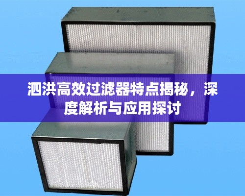 泗洪高效过滤器特点揭秘，深度解析与应用探讨