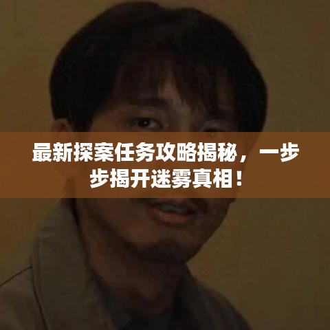 最新探案任务攻略揭秘，一步步揭开迷雾真相！