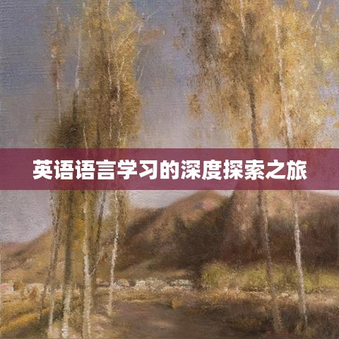 英语语言学习的深度探索之旅