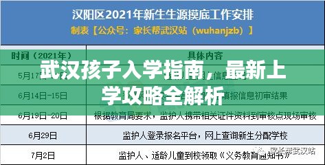 武汉孩子入学指南，最新上学攻略全解析